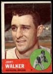 1963 Topps #413 Either full red stripe , or no stripe on left shoulder Jerry Walker<br />B63T 10 9943<br /><a class='button AddToCart' data-ajax='true' data-ajax-mode='replace' data-ajax-update='#cart-info' href='/AddToCart?itemId=7070256&quantity=1&type=0'>Add To Cart</a>