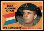 1960 Topps #137  -  Lou Klimchock Rookie Star<br />B60T 14 2299<br /><a class='button AddToCart' data-ajax='true' data-ajax-mode='replace' data-ajax-update='#cart-info' href='/AddToCart?itemId=7070295&quantity=1&type=0'>Add To Cart</a>
