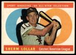 1960 Topps #567  -  Sherm Lollar All-Star<br />B60T 14 2382<br /><a class='button AddToCart' data-ajax='true' data-ajax-mode='replace' data-ajax-update='#cart-info' href='/AddToCart?itemId=7070379&quantity=1&type=0'>Add To Cart</a>