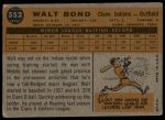 1960 Topps #552 Walt Bond<br />B60T 14 2422<br /><a class='button AddToCart' data-ajax='true' data-ajax-mode='replace' data-ajax-update='#cart-info' href='/AddToCart?itemId=7070422&quantity=1&type=0'>Add To Cart</a>