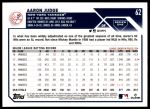 2023 Topps #62 Aaron Judge<br />ST01 06 8488<br /><a class='button AddToCart' data-ajax='true' data-ajax-mode='replace' data-ajax-update='#cart-info' href='/AddToCart?itemId=7070595&quantity=1&type=0'>Add To Cart</a>