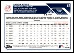 2023 Topps #62 Aaron Judge<br />ST01 06 8491<br /><a class='button AddToCart' data-ajax='true' data-ajax-mode='replace' data-ajax-update='#cart-info' href='/AddToCart?itemId=7070598&quantity=1&type=0'>Add To Cart</a>