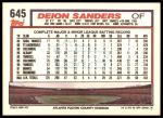 1992 Topps #645 Deion Sanders<br />ST01 06 8494<br /><a class='button AddToCart' data-ajax='true' data-ajax-mode='replace' data-ajax-update='#cart-info' href='/AddToCart?itemId=7070601&quantity=1&type=0'>Add To Cart</a>