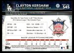 2015 Topps #545 Clayton Kershaw<br />ST01 06 8507<br /><a class='button AddToCart' data-ajax='true' data-ajax-mode='replace' data-ajax-update='#cart-info' href='/AddToCart?itemId=7070617&quantity=1&type=0'>Add To Cart</a>