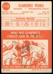 1963 Topps #113 Clarence Peaks<br />F63T 03 2752<br /><a class='button AddToCart' data-ajax='true' data-ajax-mode='replace' data-ajax-update='#cart-info' href='/AddToCart?itemId=7070839&quantity=1&type=0'>Add To Cart</a>