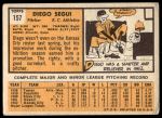 1963 Topps #157 Diego Segui<br />B63T 10 9969<br /><a class='button AddToCart' data-ajax='true' data-ajax-mode='replace' data-ajax-update='#cart-info' href='/AddToCart?itemId=7070868&quantity=1&type=0'>Add To Cart</a>