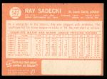 1964 Topps #147 Ray Sadecki<br />B64T 12 8389<br /><a class='button AddToCart' data-ajax='true' data-ajax-mode='replace' data-ajax-update='#cart-info' href='/AddToCart?itemId=7070927&quantity=1&type=0'>Add To Cart</a>