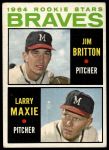 #94 Braves Rookies Larry Maxie / Jim Britton 