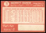 1964 Topps #78 Merritt Ranew<br />B64T 12 8417<br /><a class='button AddToCart' data-ajax='true' data-ajax-mode='replace' data-ajax-update='#cart-info' href='/AddToCart?itemId=7070955&quantity=1&type=0'>Add To Cart</a>