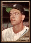 1962 Topps #65 Bobby Richardson<br />B62T 12 6389<br /><a class='button AddToCart' data-ajax='true' data-ajax-mode='replace' data-ajax-update='#cart-info' href='/AddToCart?itemId=7071001&quantity=1&type=0'>Add To Cart</a>
