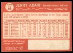 1964 Topps #22 Jerry Adair<br />B64T 12 8481<br /><a class='button AddToCart' data-ajax='true' data-ajax-mode='replace' data-ajax-update='#cart-info' href='/AddToCart?itemId=7071045&quantity=1&type=0'>Add To Cart</a>