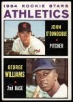 1964 Topps #388  -  George Williams / John O'Donghue Athletics Rookies<br />B64T 12 8642<br /><a class='button AddToCart' data-ajax='true' data-ajax-mode='replace' data-ajax-update='#cart-info' href='/AddToCart?itemId=7071209&quantity=1&type=0'>Add To Cart</a>