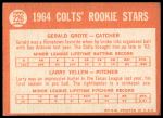 1964 Topps #226  -  Jerry Grote / Larry Yellen Colt 45s Rookies<br />B64T 12 8664<br /><a class='button AddToCart' data-ajax='true' data-ajax-mode='replace' data-ajax-update='#cart-info' href='/AddToCart?itemId=7071231&quantity=1&type=0'>Add To Cart</a>