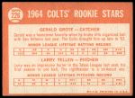 1964 Topps #226  -  Jerry Grote / Larry Yellen Colt 45s Rookies<br />B64T 12 8666<br /><a class='button AddToCart' data-ajax='true' data-ajax-mode='replace' data-ajax-update='#cart-info' href='/AddToCart?itemId=7071233&quantity=1&type=0'>Add To Cart</a>