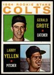 1964 Topps #226  -  Jerry Grote / Larry Yellen Colt 45s Rookies<br />B64T 12 8667<br /><a class='button AddToCart' data-ajax='true' data-ajax-mode='replace' data-ajax-update='#cart-info' href='/AddToCart?itemId=7071234&quantity=1&type=0'>Add To Cart</a>