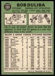 1967 Topps #599 Bob Duliba<br />B67T 14 5331<br /><a class='button AddToCart' data-ajax='true' data-ajax-mode='replace' data-ajax-update='#cart-info' href='/AddToCart?itemId=7071441&quantity=1&type=0'>Add To Cart</a>