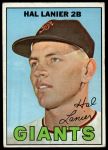 1967 Topps #4 Hal Lanier<br />B67T 14 5389<br /><a class='button AddToCart' data-ajax='true' data-ajax-mode='replace' data-ajax-update='#cart-info' href='/AddToCart?itemId=7071557&quantity=1&type=0'>Add To Cart</a>