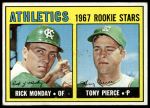 #542 Athletics Rookies Rick Monday / Tony Pierce 