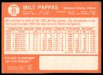 1964 Topps #45 Milt Pappas<br />B64T 12 8903<br /><a class='button AddToCart' data-ajax='true' data-ajax-mode='replace' data-ajax-update='#cart-info' href='/AddToCart?itemId=7071598&quantity=1&type=0'>Add To Cart</a>