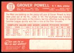 1964 Topps #113 Grover Powell<br />B64T 12 8913<br /><a class='button AddToCart' data-ajax='true' data-ajax-mode='replace' data-ajax-update='#cart-info' href='/AddToCart?itemId=7071619&quantity=1&type=0'>Add To Cart</a>