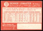 1964 Topps #152 Denver Lemaster<br />B64T 12 8935<br /><a class='button AddToCart' data-ajax='true' data-ajax-mode='replace' data-ajax-update='#cart-info' href='/AddToCart?itemId=7071663&quantity=1&type=0'>Add To Cart</a>