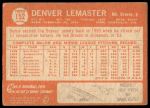 1964 Topps #152 Denver Lemaster<br />B64T 12 8943<br /><a class='button AddToCart' data-ajax='true' data-ajax-mode='replace' data-ajax-update='#cart-info' href='/AddToCart?itemId=7071678&quantity=1&type=0'>Add To Cart</a>