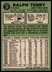 1967 Topps #59 Ralph Terry<br />B67T 14 5469<br /><a class='button AddToCart' data-ajax='true' data-ajax-mode='replace' data-ajax-update='#cart-info' href='/AddToCart?itemId=7071718&quantity=1&type=0'>Add To Cart</a>