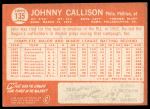 1964 Topps #135 Johnny Callison<br />B64T 12 8970<br /><a class='button AddToCart' data-ajax='true' data-ajax-mode='replace' data-ajax-update='#cart-info' href='/AddToCart?itemId=7071731&quantity=1&type=0'>Add To Cart</a>