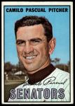 1967 Topps #71 Camilo Pascual<br />B67T 14 5495<br /><a class='button AddToCart' data-ajax='true' data-ajax-mode='replace' data-ajax-update='#cart-info' href='/AddToCart?itemId=7071770&quantity=1&type=0'>Add To Cart</a>