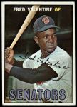 1967 Topps #64 Fred Valentine<br />B67T 14 5500<br /><a class='button AddToCart' data-ajax='true' data-ajax-mode='replace' data-ajax-update='#cart-info' href='/AddToCart?itemId=7071780&quantity=1&type=0'>Add To Cart</a>