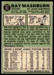 1967 Topps #92 Ray Washburn<br />B67T 14 5520<br /><a class='button AddToCart' data-ajax='true' data-ajax-mode='replace' data-ajax-update='#cart-info' href='/AddToCart?itemId=7071820&quantity=1&type=0'>Add To Cart</a>