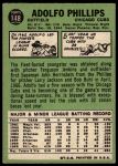 1967 Topps #148 Adolfo Phillips<br />B67T 14 5590<br /><a class='button AddToCart' data-ajax='true' data-ajax-mode='replace' data-ajax-update='#cart-info' href='/AddToCart?itemId=7071960&quantity=1&type=0'>Add To Cart</a>