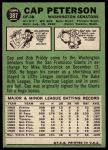 1967 Topps #387 Cap Peterson<br />B67T 14 5596<br /><a class='button AddToCart' data-ajax='true' data-ajax-mode='replace' data-ajax-update='#cart-info' href='/AddToCart?itemId=7071973&quantity=1&type=0'>Add To Cart</a>