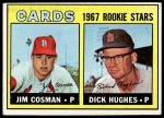 #384 Cardinals Rookies Dick Hughes / Jim Cosman 