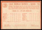 1964 Topps #139  1963 World Series - Game #4 - Sealing Yanks' Doom - Frank Howard<br />B64T 12 9138<br /><a class='button AddToCart' data-ajax='true' data-ajax-mode='replace' data-ajax-update='#cart-info' href='/AddToCart?itemId=7072069&quantity=1&type=0'>Add To Cart</a>
