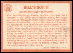 1964 Topps #268  -  Bill Virdon / Danny Murtaugh Bill's Got It<br />B64T 12 9196<br /><a class='button AddToCart' data-ajax='true' data-ajax-mode='replace' data-ajax-update='#cart-info' href='/AddToCart?itemId=7072186&quantity=1&type=0'>Add To Cart</a>
