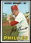 1967 Topps #142 Jackie Brandt<br />B67T 14 5725<br /><a class='button AddToCart' data-ajax='true' data-ajax-mode='replace' data-ajax-update='#cart-info' href='/AddToCart?itemId=7072231&quantity=1&type=0'>Add To Cart</a>