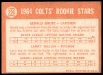 1964 Topps #226  -  Jerry Grote / Larry Yellen Colt 45s Rookies<br />B64T 12 9298<br /><a class='button AddToCart' data-ajax='true' data-ajax-mode='replace' data-ajax-update='#cart-info' href='/AddToCart?itemId=7072391&quantity=1&type=0'>Add To Cart</a>