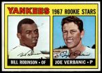 1967 Topps #442  -  Bill Robinson / Joe Verbanic Yankees Rookies<br />B67T 14 5810<br /><a class='button AddToCart' data-ajax='true' data-ajax-mode='replace' data-ajax-update='#cart-info' href='/AddToCart?itemId=7072402&quantity=1&type=0'>Add To Cart</a>