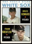 1964 Topps #107  -  Bruce Howard / Frank Kreutzer White Sox Rookies<br />B64T 12 9432<br /><a class='button AddToCart' data-ajax='true' data-ajax-mode='replace' data-ajax-update='#cart-info' href='/AddToCart?itemId=7072660&quantity=1&type=0'>Add To Cart</a>