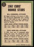 1967 Topps #272  -  Bill Connors / Dave Dowling Cubs Rookies<br />B67T 14 6164<br /><a class='button AddToCart' data-ajax='true' data-ajax-mode='replace' data-ajax-update='#cart-info' href='/AddToCart?itemId=7072968&quantity=1&type=0'>Add To Cart</a>