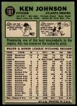 1967 Topps #101 Ken Johnson<br />B67T 14 6237<br /><a class='button AddToCart' data-ajax='true' data-ajax-mode='replace' data-ajax-update='#cart-info' href='/AddToCart?itemId=7073104&quantity=1&type=0'>Add To Cart</a>