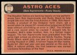 1966 Topps #273  -  Rusty Staub / Bob Aspromonte Astros Aces<br />B66T 14 6502<br /><a class='button AddToCart' data-ajax='true' data-ajax-mode='replace' data-ajax-update='#cart-info' href='/AddToCart?itemId=7073374&quantity=1&type=0'>Add To Cart</a>