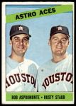 1966 Topps #273  -  Rusty Staub / Bob Aspromonte Astros Aces<br />B66T 14 6502<br /><a class='button AddToCart' data-ajax='true' data-ajax-mode='replace' data-ajax-update='#cart-info' href='/AddToCart?itemId=7073374&quantity=1&type=0'>Add To Cart</a>