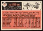 1966 Topps #466 Ken Johnson<br />B66T 14 6553<br /><a class='button AddToCart' data-ajax='true' data-ajax-mode='replace' data-ajax-update='#cart-info' href='/AddToCart?itemId=7073425&quantity=1&type=0'>Add To Cart</a>