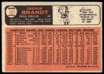 1966 Topps #383 Jackie Brandt<br />B66T 14 6707<br /><a class='button AddToCart' data-ajax='true' data-ajax-mode='replace' data-ajax-update='#cart-info' href='/AddToCart?itemId=7073579&quantity=1&type=0'>Add To Cart</a>