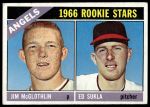 1966 Topps #417  -  Jim McGlothlin / Ed Sukla Angels Rookies<br />B66T 14 6748<br /><a class='button AddToCart' data-ajax='true' data-ajax-mode='replace' data-ajax-update='#cart-info' href='/AddToCart?itemId=7073660&quantity=1&type=0'>Add To Cart</a>