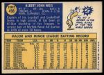1970 Topps #498 Al Weis<br />B70T 12 3624<br /><a class='button AddToCart' data-ajax='true' data-ajax-mode='replace' data-ajax-update='#cart-info' href='/AddToCart?itemId=7073674&quantity=1&type=0'>Add To Cart</a>