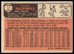 1966 Topps #202 Clay Dalrymple<br />B66T 14 6806<br /><a class='button AddToCart' data-ajax='true' data-ajax-mode='replace' data-ajax-update='#cart-info' href='/AddToCart?itemId=7073779&quantity=1&type=0'>Add To Cart</a>