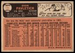 1966 Topps #196 Don Pavletich<br />B66T 14 6812<br /><a class='button AddToCart' data-ajax='true' data-ajax-mode='replace' data-ajax-update='#cart-info' href='/AddToCart?itemId=7073791&quantity=1&type=0'>Add To Cart</a>